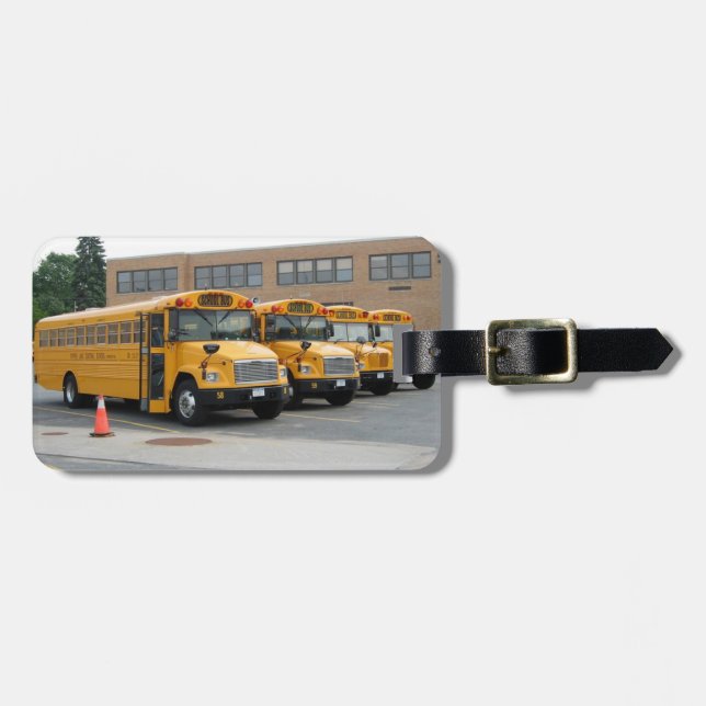 Back to School Luggage Tag (Front Horizontal)