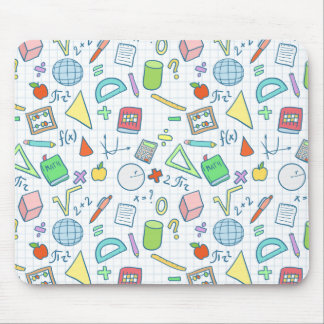 Back to school: math mousepad
