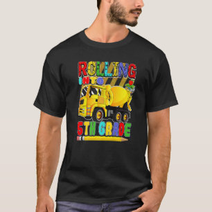 Back To School Mixer Truck Rolling Into 5th Grade T-Shirt