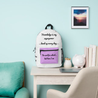 Back to School Motivation Bag