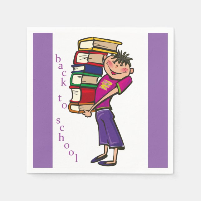BACK TO SCHOOL NAPKIN (Front)