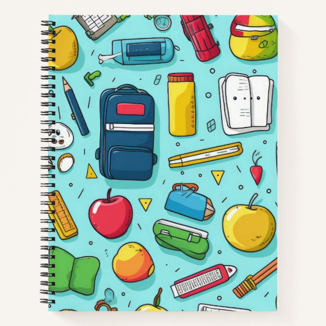 Back to school notebook , journal  (Front)