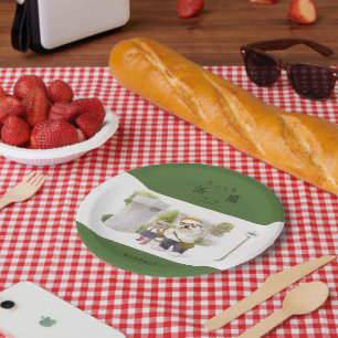 Back to School Paper Plate