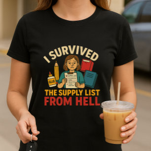 Back-to-School Parent Shirt; Funny School Parent T-Shirt