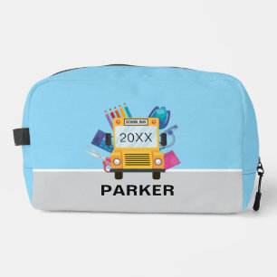 Back to School Personalised custom kids' Accessory Dopp Kit
