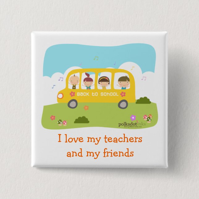Back to School Pin (Front)