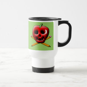 Back to School Pirate Inspired Design Travel Mug