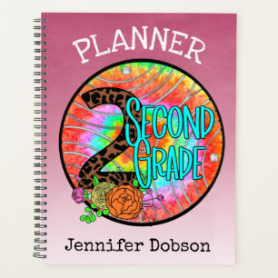 Back to school planner for second grade