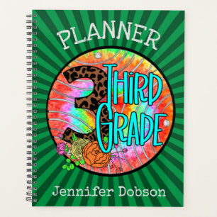 Back to school planner for third grade