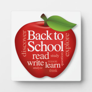 Back to School Plaque
