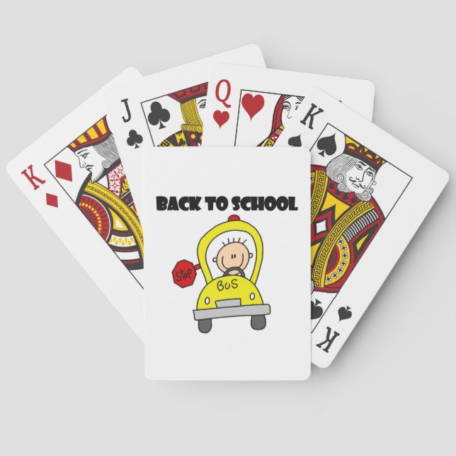 Back to School Playing Cards (Back)