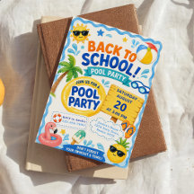 Back to School Pool Party