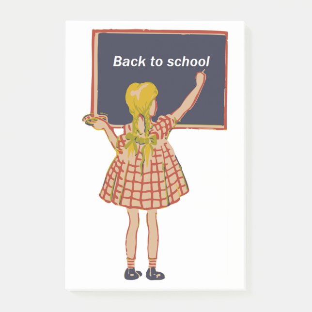 BACK TO SCHOOL POST-IT NOTES (Front)