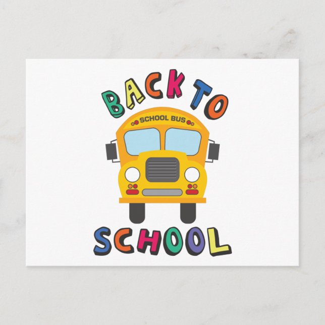 Back to school postcard (Front)