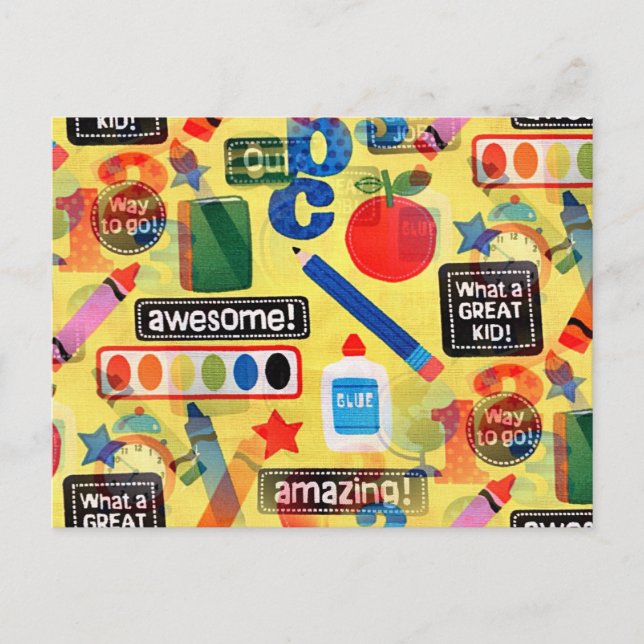 back to school postcard (Front)