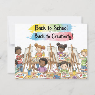 Back to School Postcard