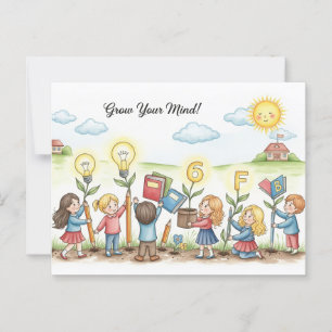 Back to School Postcard