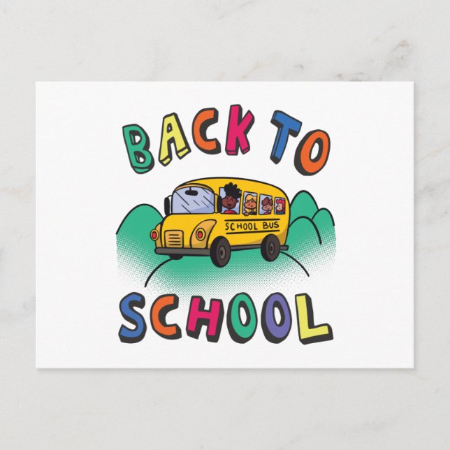 Back to school postcard (Front)
