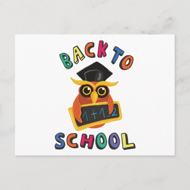 Back to school postcard (Front)