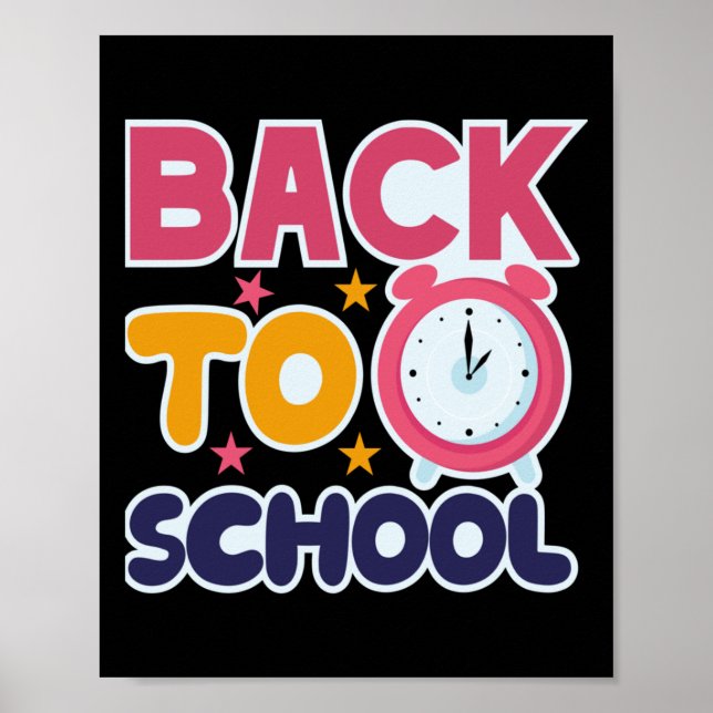 Back To School  Poster (Front)