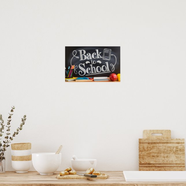 Back to school Poster (Kitchen)