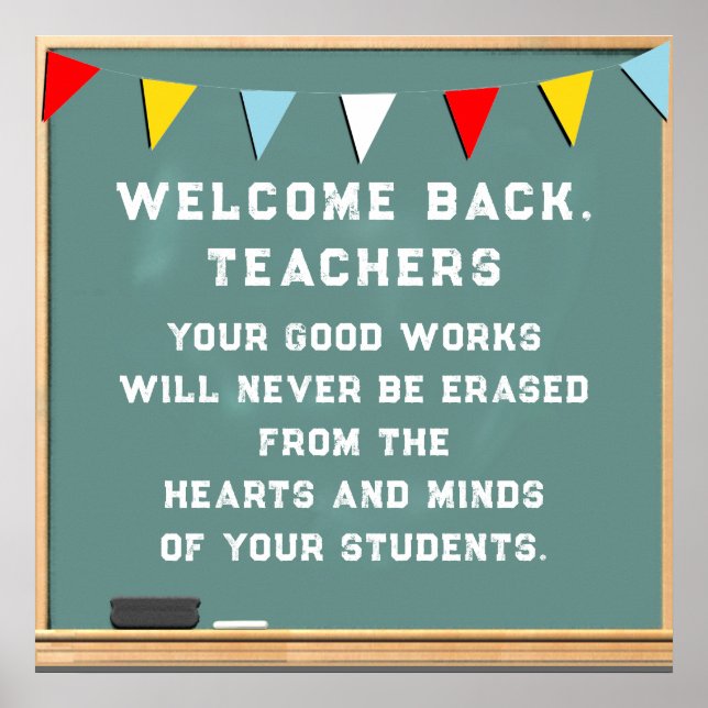 Back To School Poster (Front)
