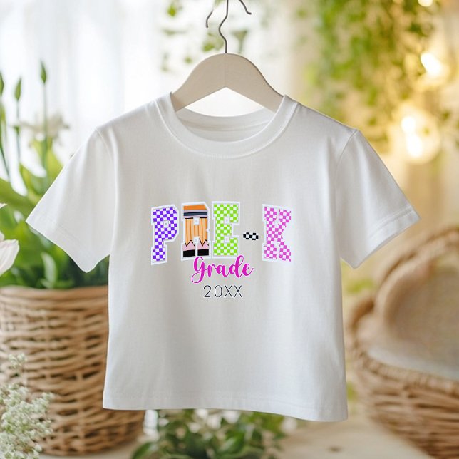 Back to School Pre-K Varsity T-Shirt (Creator Uploaded)