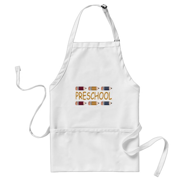 Back To School Preschool Fun Gift Standard Apron (Front)
