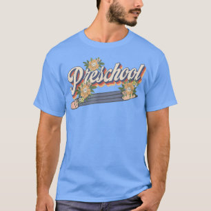 Back To School Preschool Pencil Teacher Student Ki T-Shirt