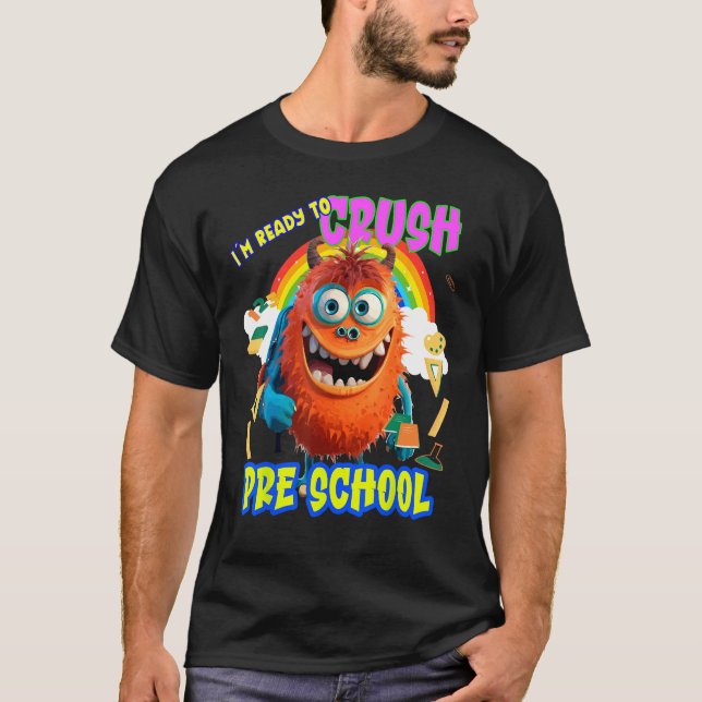Back to School Preschool T-Shirt (Front)