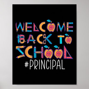 Back To School Principal Poster