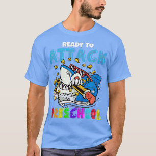 Back To School Ready To Attack First Day Kids (18) T-Shirt