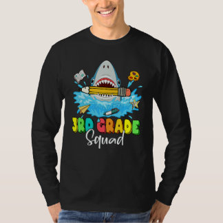 Back To School Ready To Crush 3rd Grade Squad Shar T-Shirt