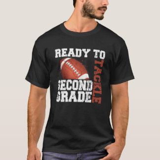 Back To School Ready To Tackle Second Grade 2nd Gr T-Shirt