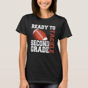 Back To School Ready To Tackle Second Grade 2nd Gr T-Shirt