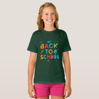 Back to School Retro 8-Bit Gamer Typography Design
