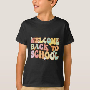 Back To School Retro First Day Of School Teacher T-Shirt