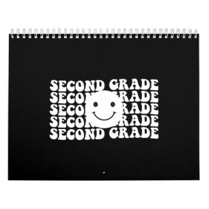 Back to School Second Grade Teacher Calendar