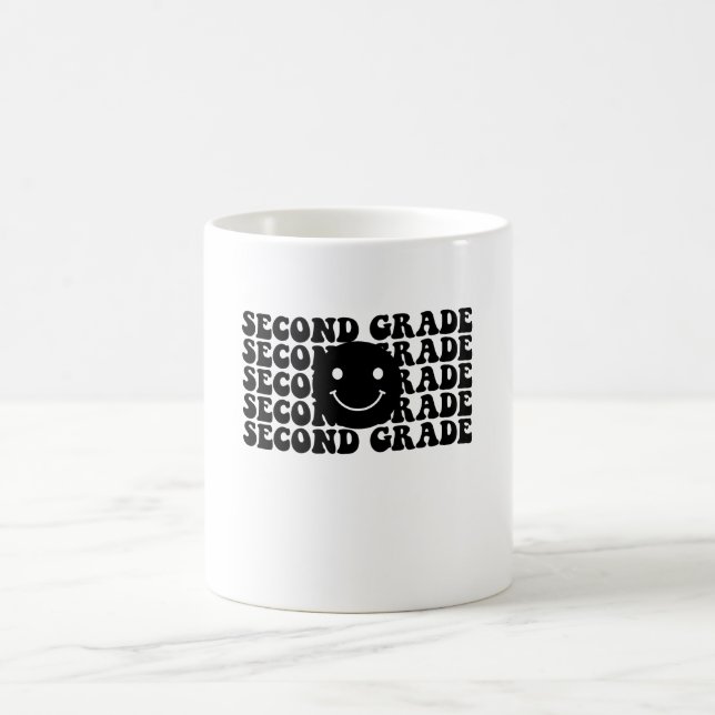 Back to School Second Grade Teacher Coffee Mug (Center)