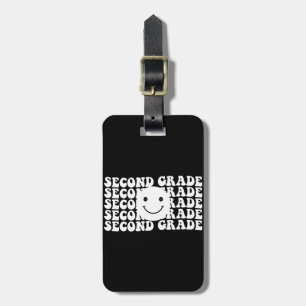 Back to School Second Grade Teacher Luggage Tag