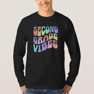 Back To School Second Grade Vibes First Day Teache T-Shirt
