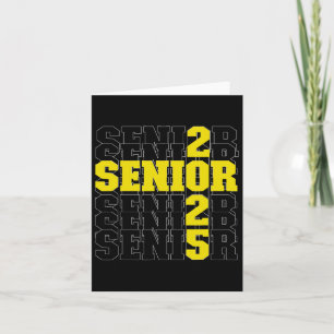 Back To School Senior 2025 Card