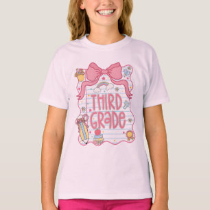 Back to School Shirt, Third Grade T shirt