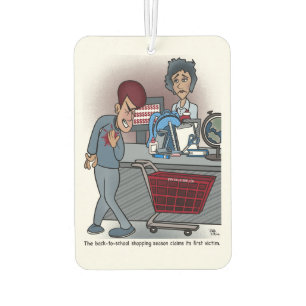 Back To School Shopping Air Freshener