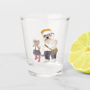 Back to School Shot Glass