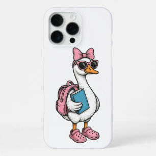 Back To School Silly Goose Girls Kids iPhone 16 Pro Max Case