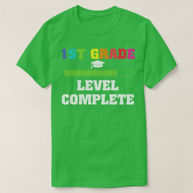 Back to school-so long 1st grade level complete  T-Shirt (Design Front)