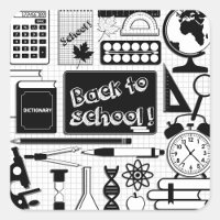 Back To School Sticker