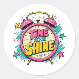 Back to School Stickers | Time to Shine