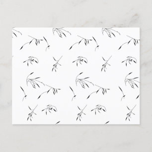 Back to School Supplies Student Essentials Postcard